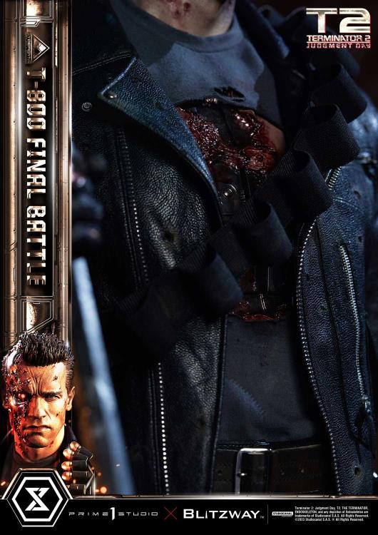 Terminator 2: Judgement Day Museum Masterline T-800 (Final Battle) 1/3 Scale Statue Gallery Image 50