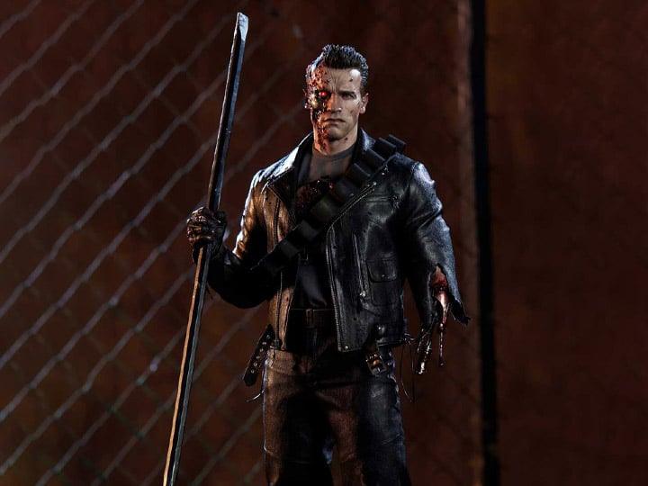 Terminator 2: Judgement Day Museum Masterline T-800 (Final Battle) 1/3 Scale Statue Gallery Image 1