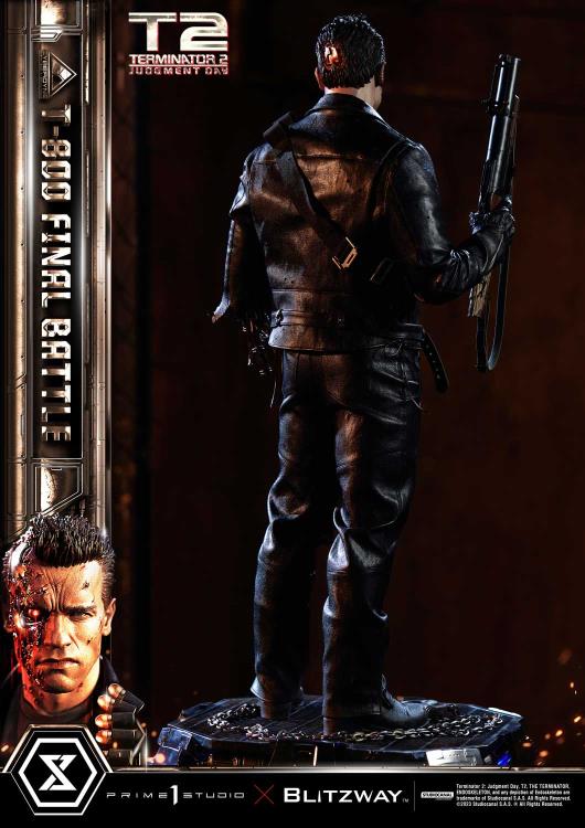 Terminator 2: Judgement Day Museum Masterline T-800 (Final Battle) 1/3 Scale Statue Gallery Image 10