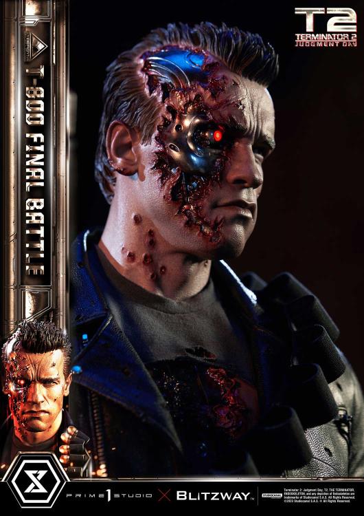 Terminator 2: Judgement Day Museum Masterline T-800 (Final Battle) 1/3 Scale Statue Gallery Image 42