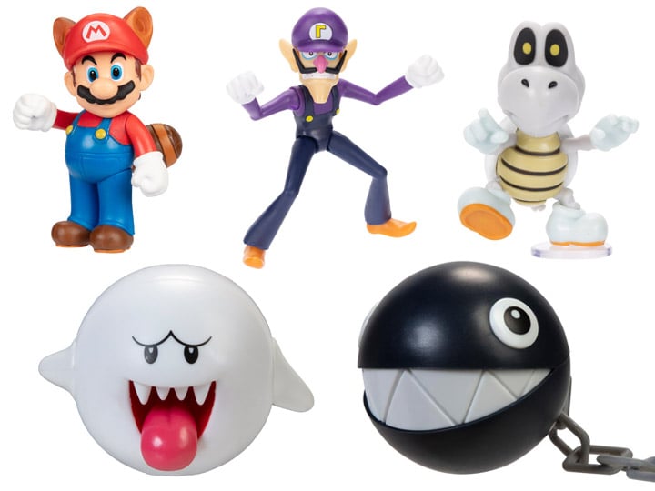World of Nintendo 2.5-Inch Scale Wave 45 Set of 5 Limited Articulation Figures Gallery Image 1