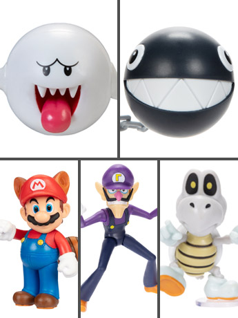 World of Nintendo 2.5-Inch Scale Wave 45 Set of 5 Limited Articulation Figures Gallery Image 2
