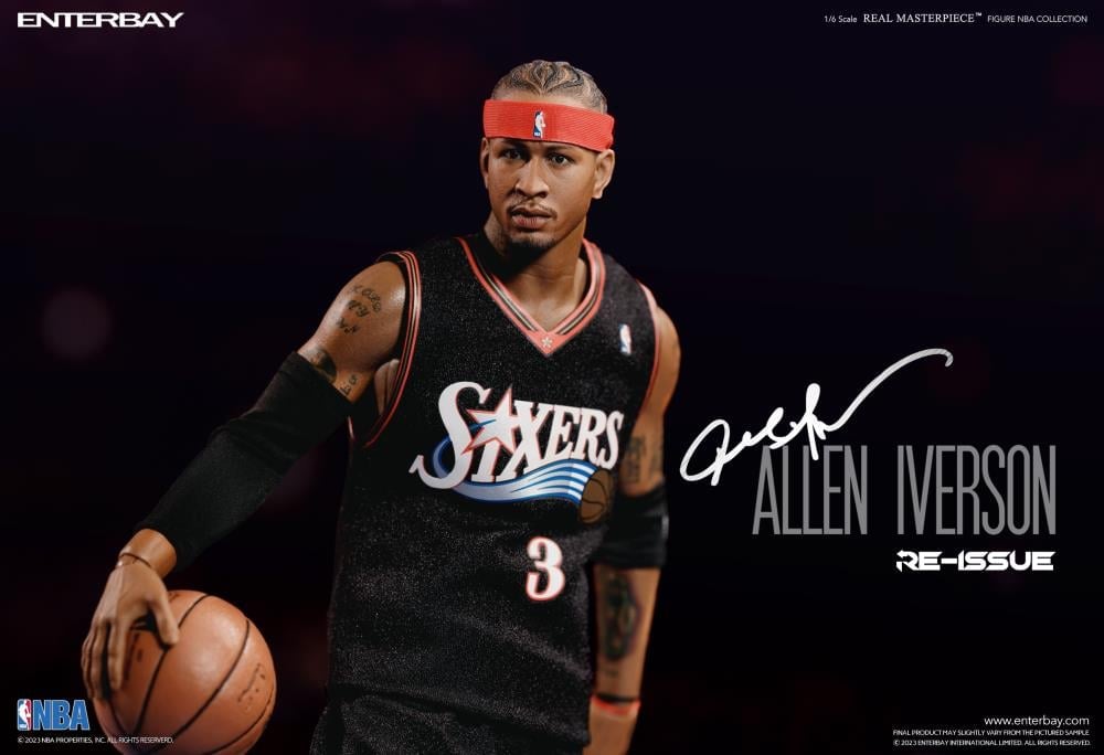 Play Makers Allen Iverson フィギュア 未開封 NBA Collection: Allen Iverson Real Masterpiece Action Figure