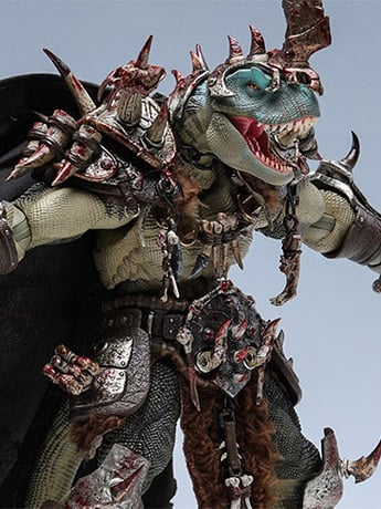 Dinosaur Battlefield Ceratosaurus Tribe Large Roof Limited Edition
