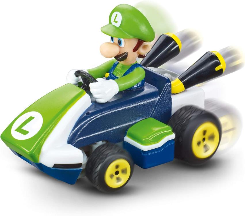 Mario Kart Carrera RC Mini RC Luigi 1/50 Scale R/C Car Gallery Image 4
