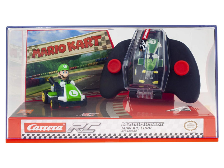 Mario Kart Carrera RC Mini RC Luigi 1/50 Scale R/C Car Gallery Image 1