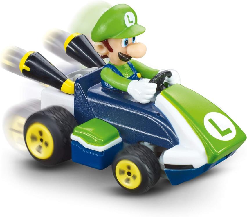 Mario Kart Carrera RC Mini RC Luigi 1/50 Scale R/C Car Gallery Image 7