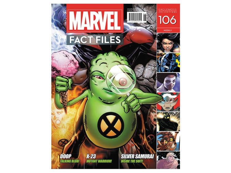 Example Fact Sheet Marvel Marvel Fact Files #106