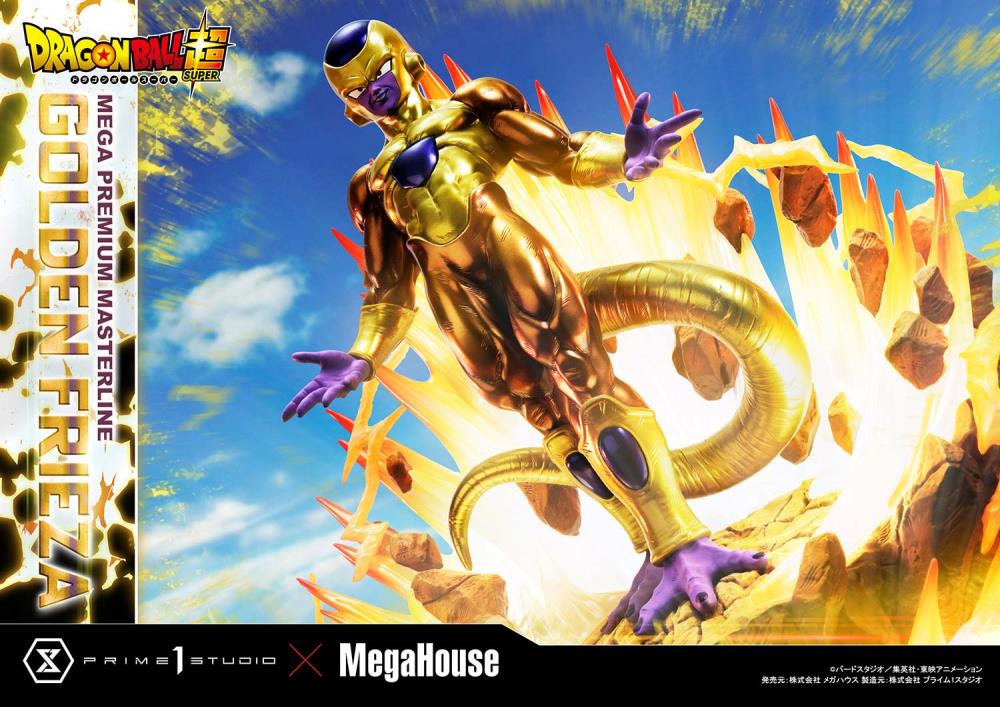 Dragon Ball Super Mega Premium Masterline Golden Frieza 1/4 Scale Limited Edition Statue Gallery Image 9