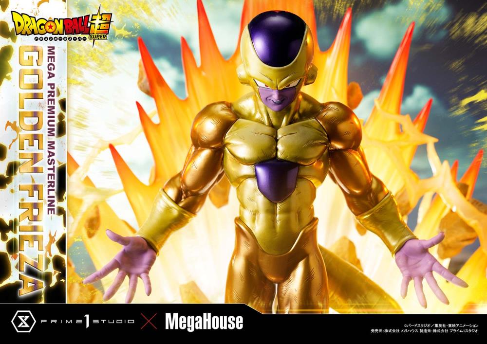 Dragon Ball Super Mega Premium Masterline Golden Frieza 1/4 Scale Limited Edition Statue Gallery Image 18