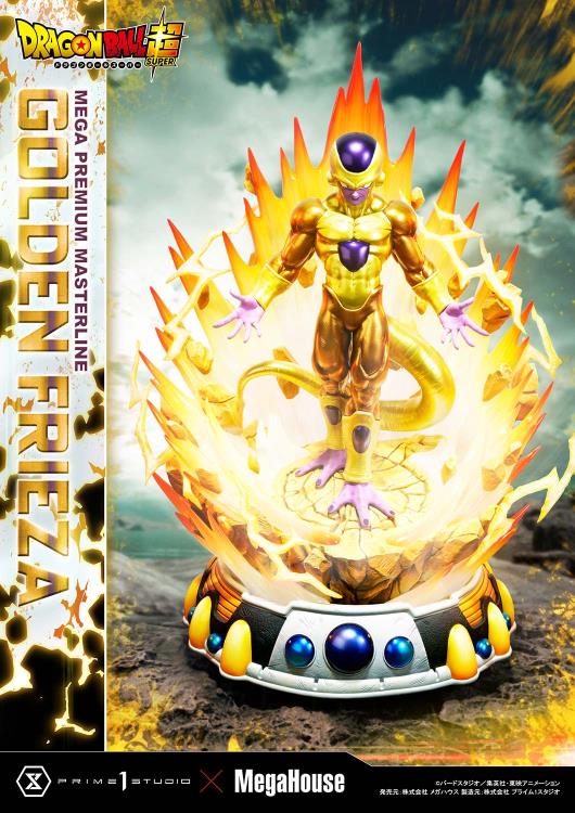 Dragon Ball Super Mega Premium Masterline Golden Frieza 1/4 Scale Limited Edition Statue Gallery Image 5