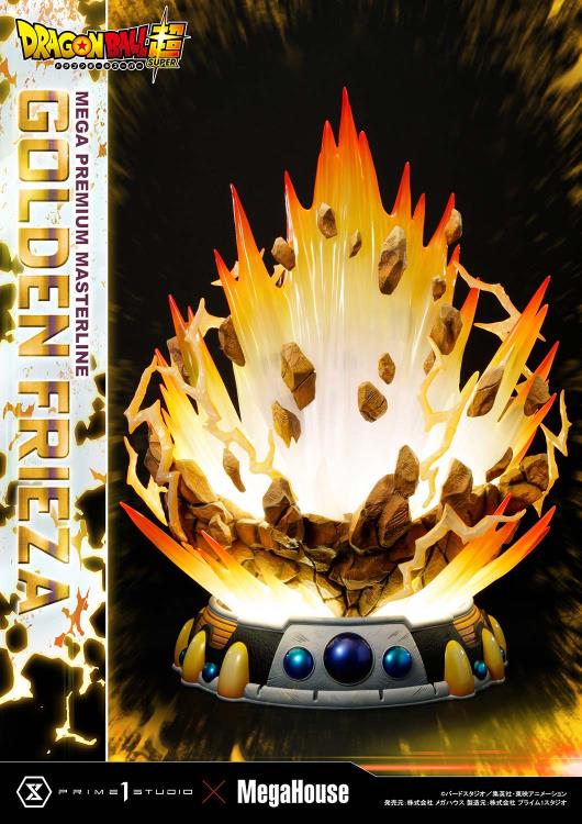 Dragon Ball Super Mega Premium Masterline Golden Frieza 1/4 Scale Limited Edition Statue Gallery Image 49