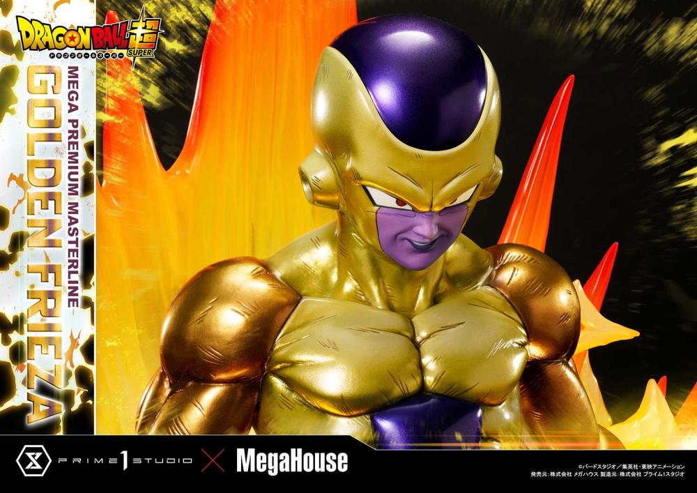 Dragon Ball Super Mega Premium Masterline Golden Frieza 1/4 Scale Limited Edition Statue Gallery Image 45