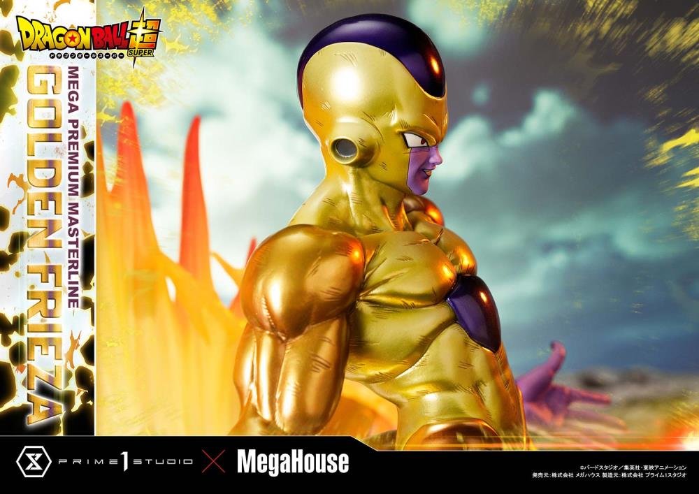 Dragon Ball Super Mega Premium Masterline Golden Frieza 1/4 Scale Limited Edition Statue Gallery Image 19