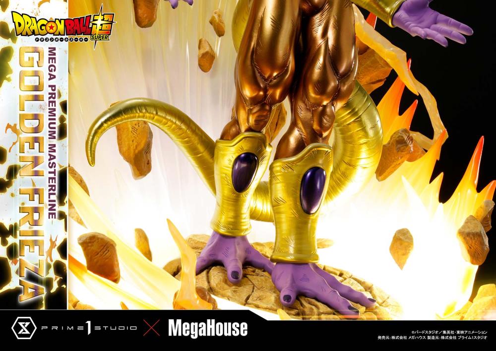 Dragon Ball Super Mega Premium Masterline Golden Frieza 1/4 Scale Limited Edition Statue Gallery Image 48