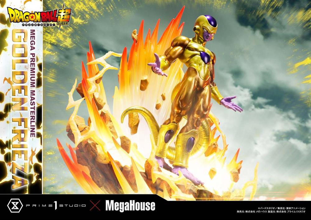 Dragon Ball Super Mega Premium Masterline Golden Frieza 1/4 Scale Limited Edition Statue Gallery Image 14