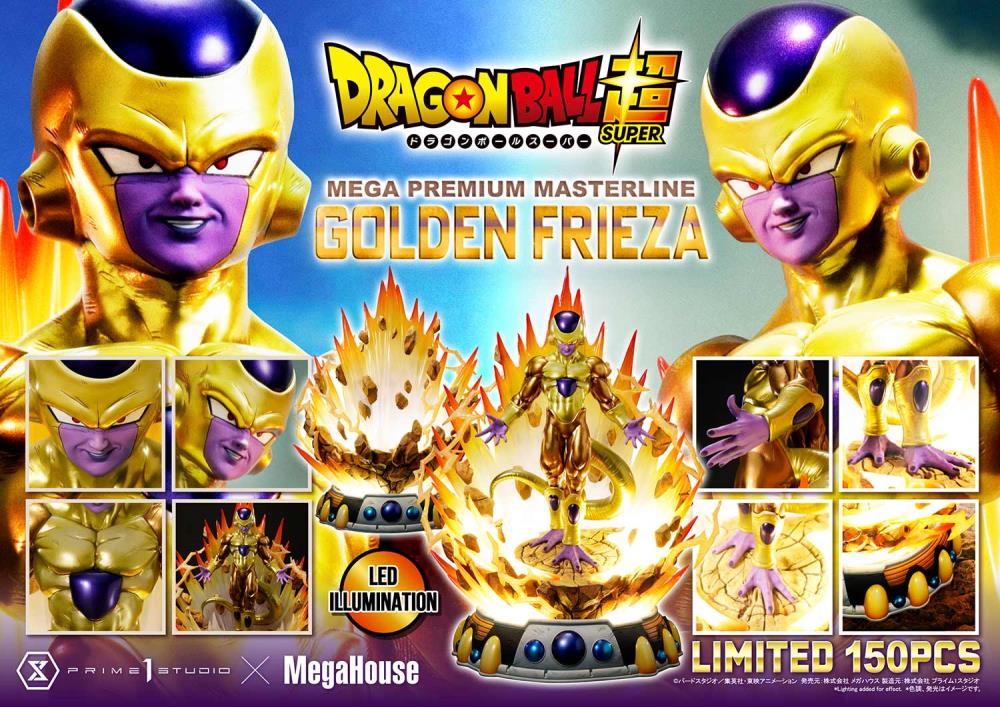 Dragon Ball Super Mega Premium Masterline Golden Frieza 1/4 Scale Limited Edition Statue Gallery Image 56