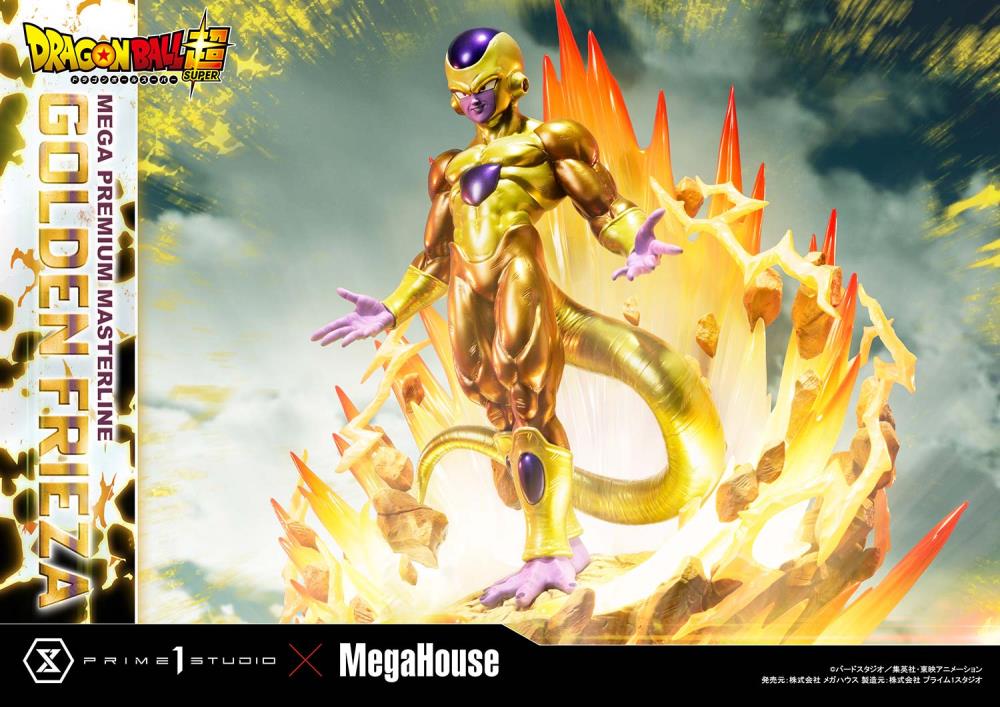 Dragon Ball Super Mega Premium Masterline Golden Frieza 1/4 Scale Limited Edition Statue Gallery Image 4