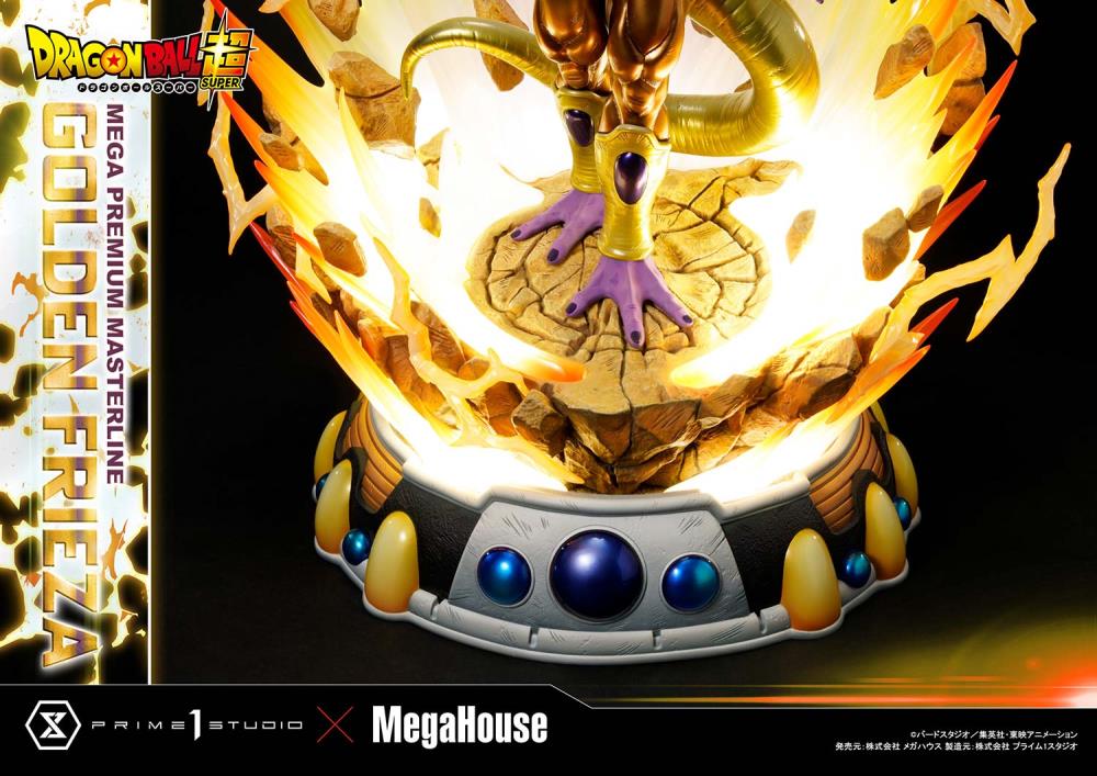 Dragon Ball Super Mega Premium Masterline Golden Frieza 1/4 Scale Limited Edition Statue Gallery Image 46