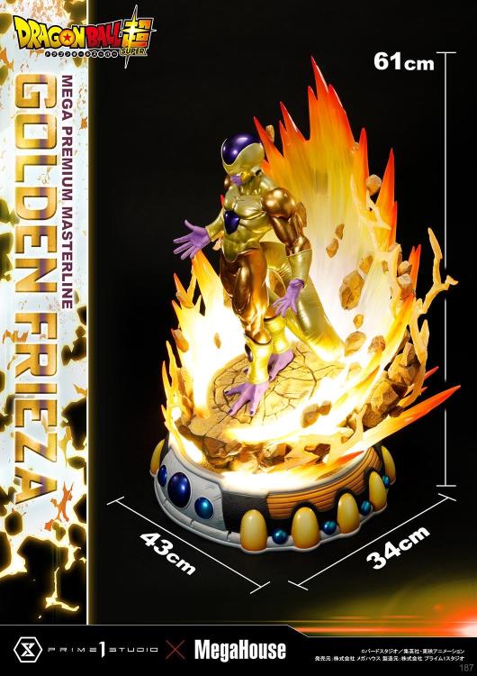 Dragon Ball Super Mega Premium Masterline Golden Frieza 1/4 Scale Limited Edition Statue Gallery Image 53