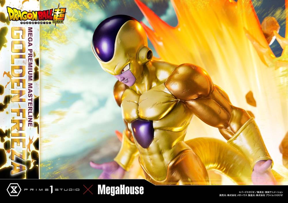 Dragon Ball Super Mega Premium Masterline Golden Frieza 1/4 Scale Limited Edition Statue Gallery Image 17