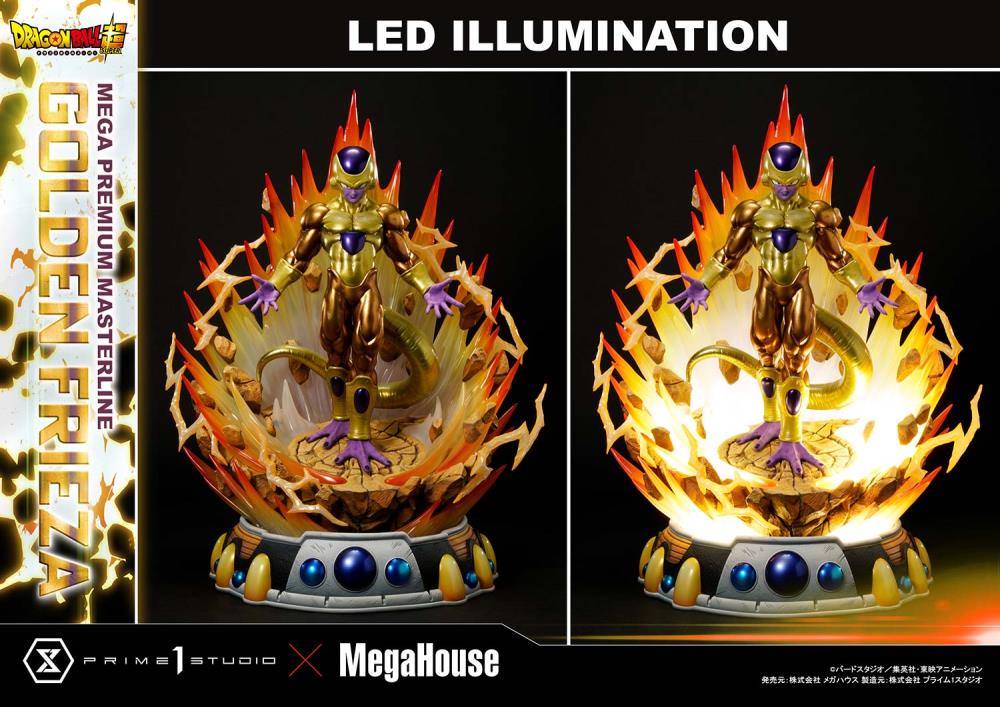 Dragon Ball Super Mega Premium Masterline Golden Frieza 1/4 Scale Limited Edition Statue Gallery Image 54