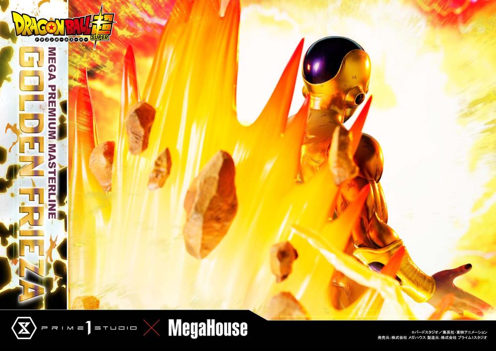 Dragon Ball Super Mega Premium Masterline Golden Frieza 1/4 Scale Limited Edition Statue Gallery Image 29