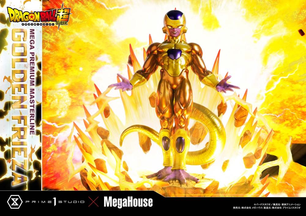 Dragon Ball Super Mega Premium Masterline Golden Frieza 1/4 Scale Limited Edition Statue Gallery Image 26