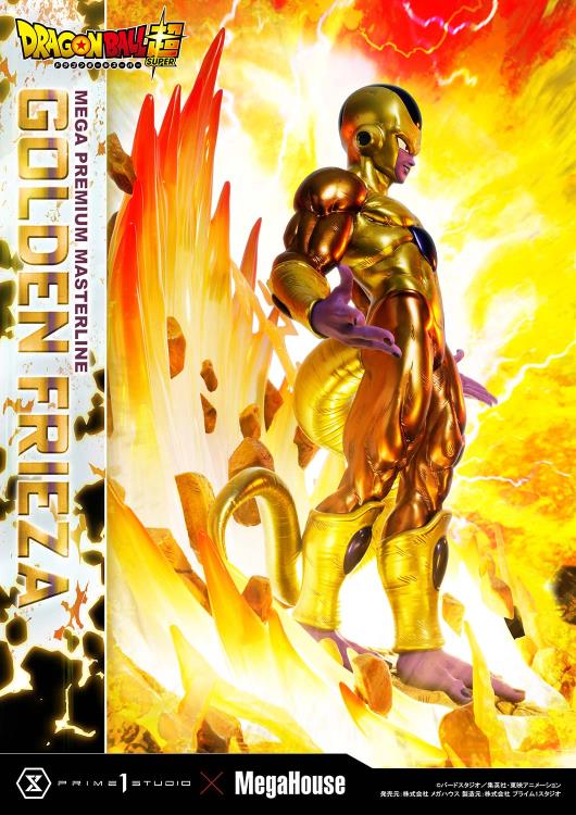 Dragon Ball Super Mega Premium Masterline Golden Frieza 1/4 Scale Limited Edition Statue Gallery Image 24