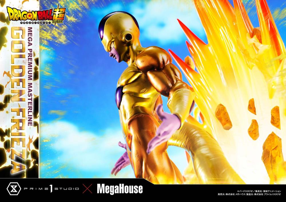 Dragon Ball Super Mega Premium Masterline Golden Frieza 1/4 Scale Limited Edition Statue Gallery Image 10