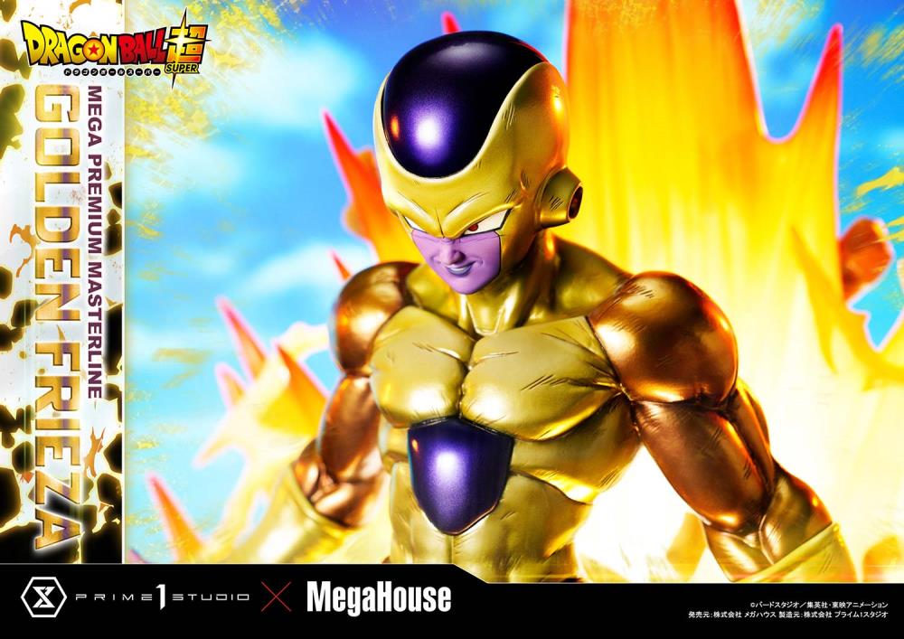 Dragon Ball Super Mega Premium Masterline Golden Frieza 1/4 Scale Limited Edition Statue Gallery Image 11