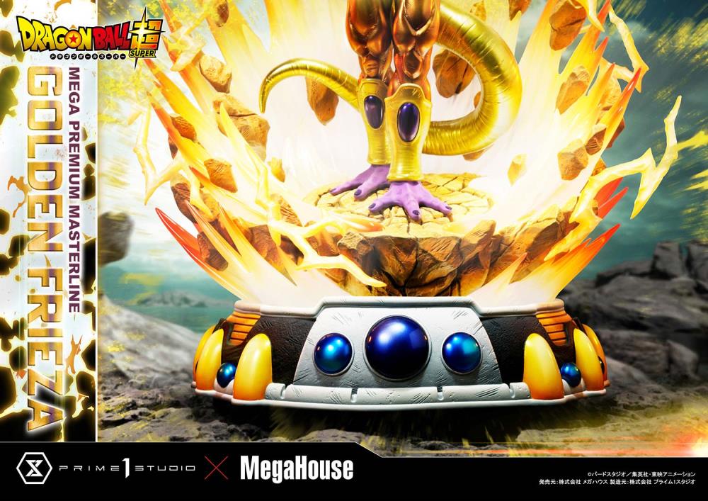 Dragon Ball Super Mega Premium Masterline Golden Frieza 1/4 Scale Limited Edition Statue Gallery Image 15