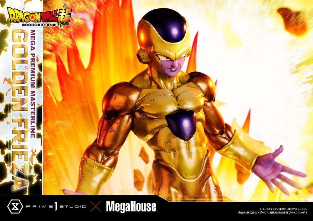 Dragon Ball Super Mega Premium Masterline Golden Frieza 1/4 Scale Limited Edition Statue Gallery Image 27