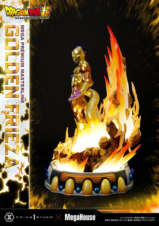 Dragon Ball Super Mega Premium Masterline Golden Frieza 1/4 Scale Limited Edition Statue Gallery Image 34