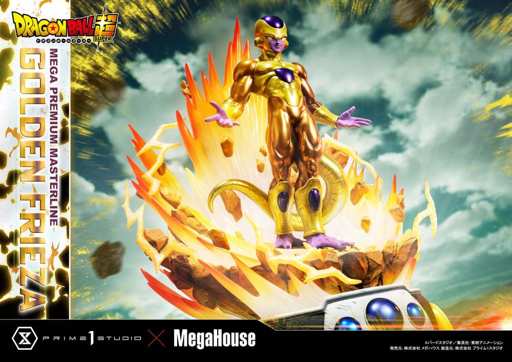 Dragon Ball Super Mega Premium Masterline Golden Frieza 1/4 Scale Limited Edition Statue Gallery Image 12