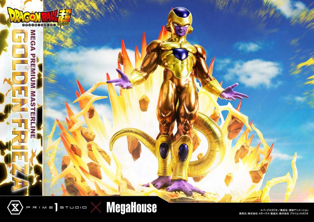 Dragon Ball Super Mega Premium Masterline Golden Frieza 1/4 Scale Limited Edition Statue Gallery Image 8