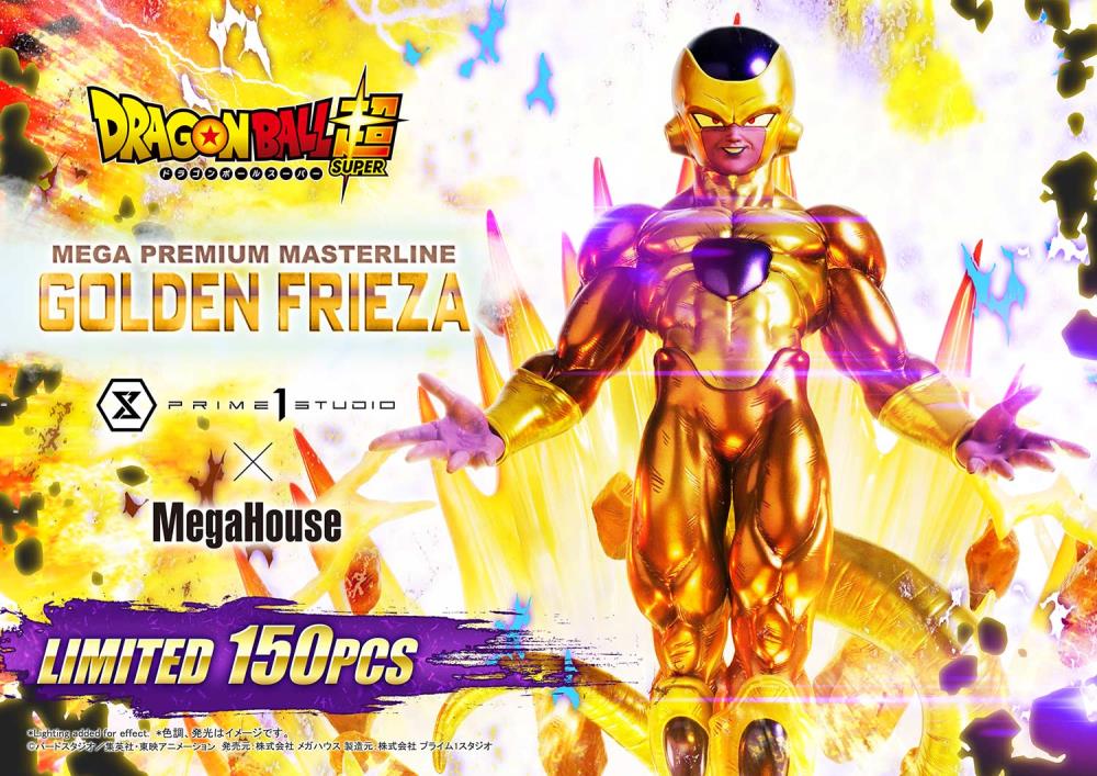 Dragon Ball Super Mega Premium Masterline Golden Frieza 1/4 Scale Limited Edition Statue Gallery Image 57