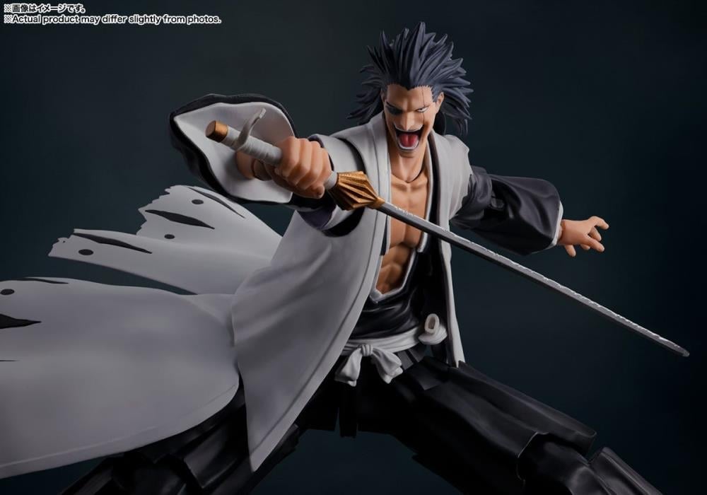 Bleach: Thousand-Year Blood War S.H.Figuarts Kenpachi Zaraki Action Figure Gallery Image 6