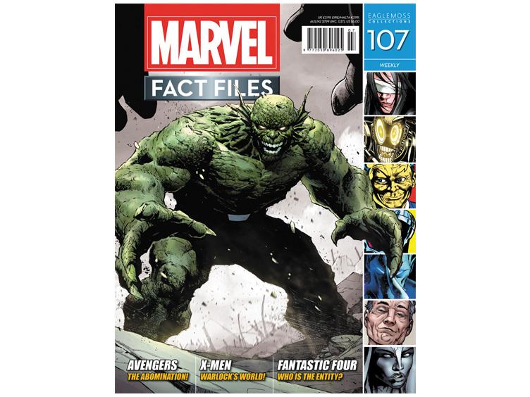 Marvel Fact Files #107 Gallery Image 1