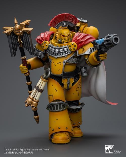 Warhammer: The Horus Heresy Imperial Fists Legion Chaplain Consul 1/18 Scale Action Figure Gallery Image 8