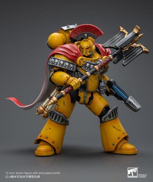 Warhammer: The Horus Heresy Imperial Fists Legion Chaplain Consul 1/18 Scale Action Figure Gallery Image 4