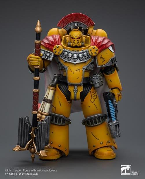 Warhammer: The Horus Heresy Imperial Fists Legion Chaplain Consul 1/18 Scale Action Figure Gallery Image 5