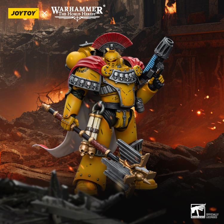 Warhammer: The Horus Heresy Imperial Fists Legion Chaplain Consul 1/18 Scale Action Figure Gallery Image 3
