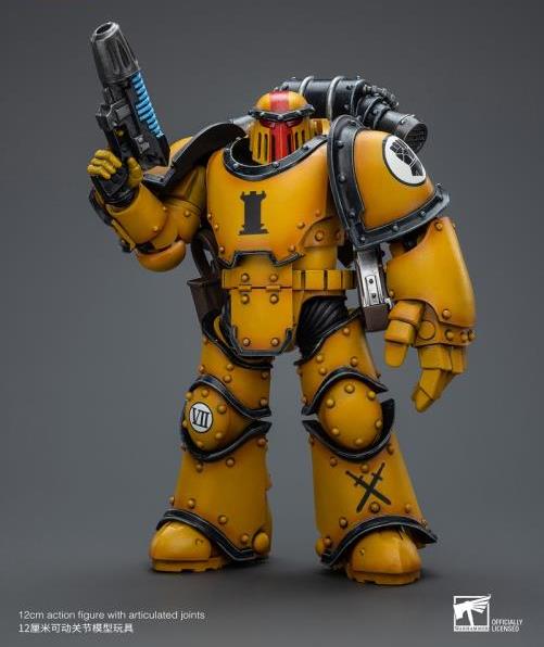 Warhammer: The Horus Heresy Imperial Fists Legion MkIII Tactical Squad Sergeant with Power Fist 1/18 Scale Action Figure Gallery Image 6