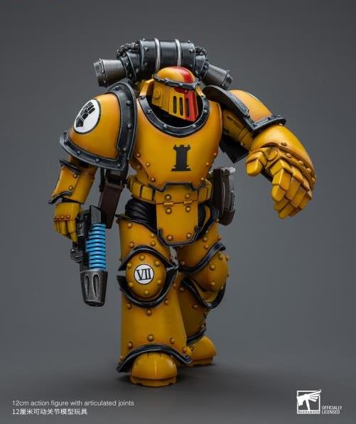Warhammer: The Horus Heresy Imperial Fists Legion MkIII Tactical Squad Sergeant with Power Fist 1/18 Scale Action Figure Gallery Image 8