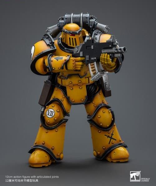 Warhammer: The Horus Heresy Imperial Fists Legion MkIII Tactical Squad Legionary with Bolter 1/18 Scale Action Figure Gallery Image 8