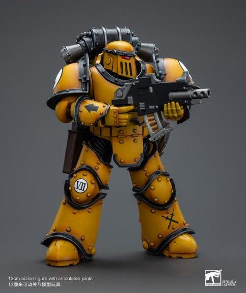 Warhammer: The Horus Heresy Imperial Fists Legion MkIII Tactical Squad Legionary with Bolter 1/18 Scale Action Figure Gallery Image 6
