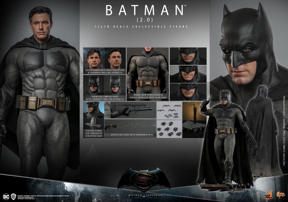 Batman v Superman: Dawn of Justice MMS731 Batman (Ver.2) 1/6th
