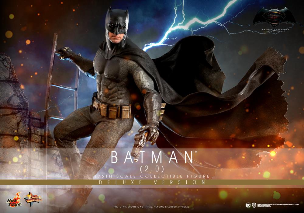 Batman v Superman: Dawn of Justice MMS732 Batman (Ver.2) Deluxe 1/6th Scale Collectible Figure Gallery Image 29