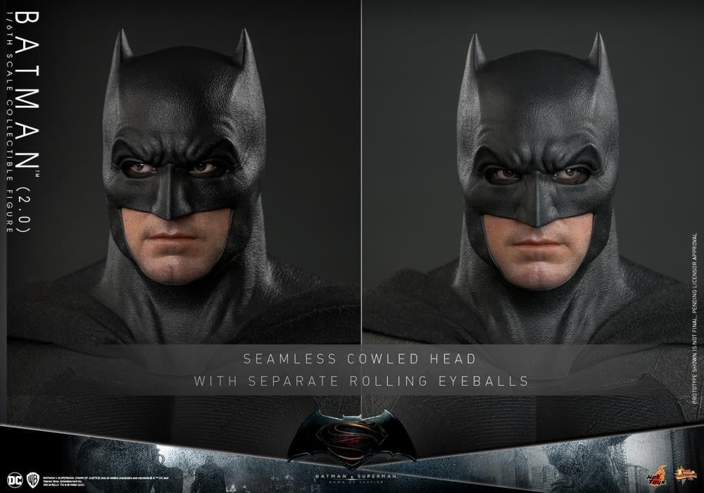 Batman v Superman: Dawn of Justice MMS732 Batman (Ver.2) Deluxe 1/6th Scale Collectible Figure Gallery Image 21